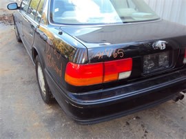 1993 HONDA ACCORD EX , 2.2L AUTO 4DR, COLOR BLACK, STK A14165